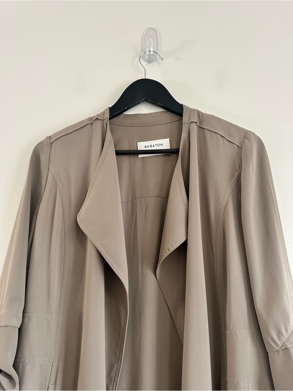Babaton Quincey Jacket Size Small Taupe Aritzia - Picture 7 of 12